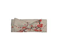 VVXBHGR Bandeau pour bébé avec nœud imprimé fleurs de prunier sous la neige - Bandeau en polyester doux, doux pour la peau et extensible pour nourrissons de 0 à 6 mois