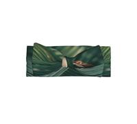 VVXBHGR Bandeau pour bébé avec nœud imprimé petit moineau sur feuilles de palmier - Bandeau en polyester doux, doux pour la peau et extensible pour nourrissons de 0 à 6 mois