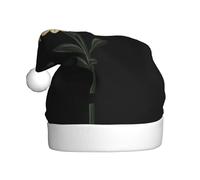 VVXBHGR Bonnet de Noël avec imprimé floral inconnu pour adulte, doux et léger