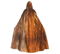 VVXBHGR Cape à capuche d'Halloween pour adulte avec branches de saule au soleil - Confortable et douce avec un grand bord - Convient pour les fêtes et les rassemblements