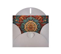 VVXBHGR Carte de vœux vierge grise à carreaux et perle Magnifique bloc de notes vierge Motif couronne Sense of History