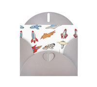 VVXBHGR Carte vierge grise à carreaux et perles - Belles impressions de vaisseau spatial