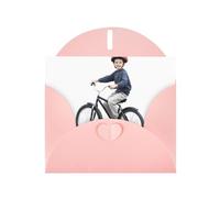 VVXBHGR Carte vierge rose à carreaux et perle magnifique bloc de notes vierge Un garçon qui aime les impressions sportives