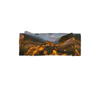 VVXBHGR Chrysanthemums on the Prairie Prints Bandeau bébé Bow Bandeau en polyester doux, doux pour la peau et extensible pour nourrissons 0-6 mois