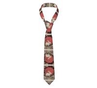 VVXBHGR Cravate pour homme avec trous de lapin résurrection douce et confortable, ne se déforme pas, résistante à la décoloration, durable avec une excellente verticalité