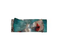 VVXBHGR Kayak on the beach Prints Baby Bow Headband - Bandeau en polyester doux, doux pour la peau et extensible pour les nourrissons de 0 à 6 mois