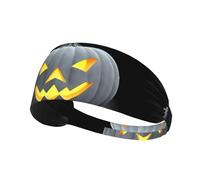 VVXBHGR Long live the day Pumpkin Lantern Prints Bandeau élastique Sport Head Tie for Men and Women Soft Quick Dry