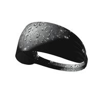 VVXBHGR Love Made of Music Notes Prints Bandeau élastique Exercice Sport Head Tie for Men and Women Soft Quick Dry