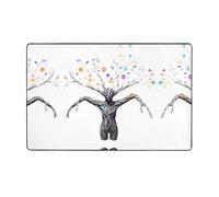 VVXBHGR Mother of All things Tapis de sol en flanelle pour salon, bureau, table basse, lit, balcon 152,4 x 99,1 cm