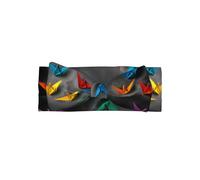VVXBHGR Origami Thousand Paper Crane Prints Baby Bow Headband - Bandeau en polyester doux, doux pour la peau et extensible pour les nourrissons de 0 à 6 mois