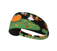VVXBHGR Rainbow Meets Bandeau élastique imprimé St Patrick pour homme et femme, doux, séchage rapide