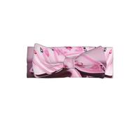 VVXBHGR Serre-tête avec nœud rose imprimé cartes à jouer - Bandeau en polyester doux, doux pour la peau et extensible pour nourrissons de 0 à 6 mois