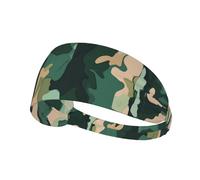VVXBHGR The beauty of Camouflage Printed Bandeau élastique Exercice Sports Head Tie for Men and Women Soft Quick Dry