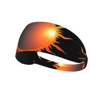 VVXBHGR The Hot Sun Prints Bandeau élastique pour homme et femme Séchage rapide