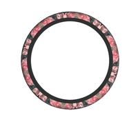 VVXBHGR The Raven in the Rose Prints Housse de volant pour homme et femme - Durable, antidérapante, élastique, facile à installer, pour berlines, SUV, VTT, camions