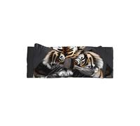 VVXBHGR Tiger at rest Bandeau en polyester doux, doux pour la peau et extensible pour nourrissons de 0 à 6 mois