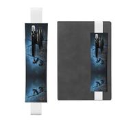 VVXBHGR Trousse 2 en 1 en cuir PVC avec motif chauve-souris dans la cime des arbres, antidérapant, essentiel pour les comptes de voyage, blanc, Taille unique, Sac à dos d'école