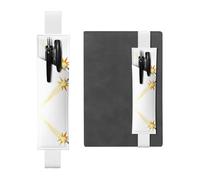 VVXBHGR Trousse 2 en 1 en cuir PVC avec motif compte à rebours et marque-page antidérapant pour comptes de voyage Noir, blanc, One Size, Sac à dos d'école