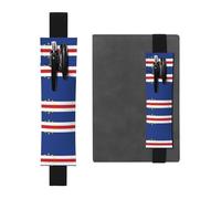 VVXBHGR Trousse 2 en 1 en cuir PVC avec motif drapeau du Cap-Vert Noir, Noir , One Size, Sac à dos d'école