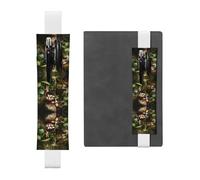 VVXBHGR Trousse 2 en 1 en cuir PVC avec motif trésors de Pâques dans le jardin - Noir, blanc, Taille unique, Sac à dos d'école