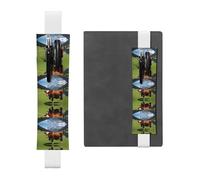 VVXBHGR Trousse à crayons 2 en 1 en cuir PVC avec motif vache suisse véritable et antidérapant pour comptes de voyage Noir, blanc, One Size, Sac à dos d'école