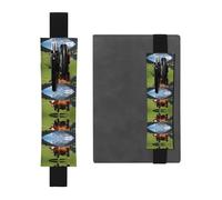 VVXBHGR Trousse à crayons 2 en 1 en cuir PVC avec motif vache suisse véritable et antidérapant pour comptes de voyage Noir, Noir , One Size, Sac à dos d'école