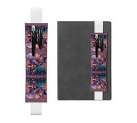 VVXBHGR Trousse à crayons 2 en 1 en cuir PVC avec petits animaux dans la forêt - Noir, blanc, One Size, Sac à dos d'école