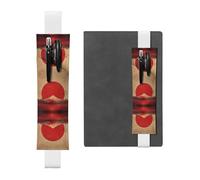 VVXBHGR Trousse à crayons en cuir PVC 2 en 1 avec motif soleil levant et antidérapant, idéal pour les comptes de voyage Noir, blanc, Taille unique, Sac à dos d'école