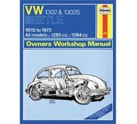 VW 1302 1302S 70 72 Haynes Repair Manual by Haynes Publishing Inconnu (Auteur)