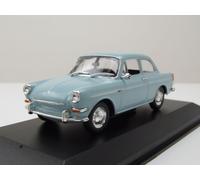 VW 1600 1966 Bleu Clair Maquette de Voiture 1:43 Maxichamps