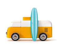 Vw beach bus sunset jaune