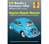 John H. Haynes – VW Beetle 1200 et Karmann Ghia 1954-1979 – Manuel de réparation Haynes