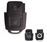 VW Boitier de clé Clé Télécommande - 2 touches - Convient pour boîtier : Polo + Fox