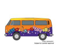 Vw Bus T2b Peace And Love Maquette Voiture Slot Carrera