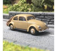 VW Coccinelle avec Cerf, Beige - BUSCH 52966 - HO 1/87