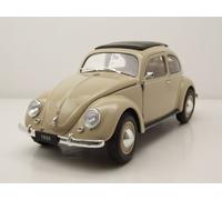 VW Coccinelle Brezelkäfer 1950 Crème Maquette de Voiture 1:18 Welly