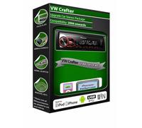 VW Crafter Autoradio, Pioneer Radio USB Entrée Aux , Ipod IPHONE Android Lecteur