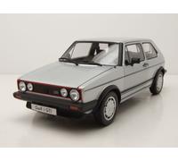 VW Golf 1 GTI Pirelli 1982 Argent Modèle Réduit 1:18 Welly