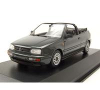 VW Golf 3 Cabriolet 1997 Gris Métallique Maquette de Voiture 1:43 Maxichamps