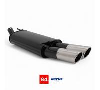VW Golf 3 / Golf 3 Cabriolet Silencieux Sport 2x76mm SR-DESIGN