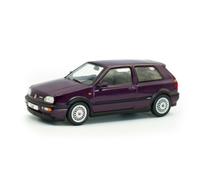 VW Golf 3 VR6 1994 Violet Métallisé Maquette 1:43 Solido