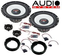 Système audio MFIT VW GOLF 7 EVO 2 haut-parleurs 165 mm 2 voies GOLF 6...