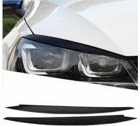 VW GOLF 7 Paupières de phares mauvais œil Déflecteur Paupières noir