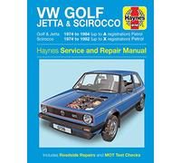 Haynes – VW Golf, Jetta & Scirocco Mk 1 Petrol 1.5, 1.6 & 1.8 (74–84) – Manuel de réparation