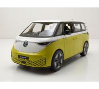 VW ID. Buzz 2023 Blanc Jaune Maisto Modèle Réduit 1:25