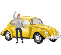 VW K ? Fer Typ 1, 1967, Avec Figur 1:24 Plastique Model Kit Hasegawa