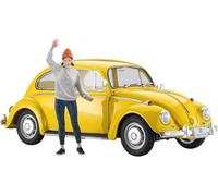 VW K ? Fer Typ 1, 1967, Avec Figur 1:24 Plastique Model Kit Hasegawa