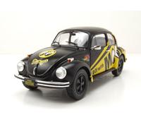 Solido – Modèle réduit Volkswagen Beetle 1303 Mooneyes 1974 bicolore noir/jaune 1/18