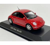 VW New Beetle 1998 Rouge 1:43 Échelle Maxichamps 940058001