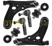 VW POLO 6N 6N1 TRIANGLE BRAS DE SUSPENSION ROTULE BIELLETTE BARRE STAB AV 8 PCS